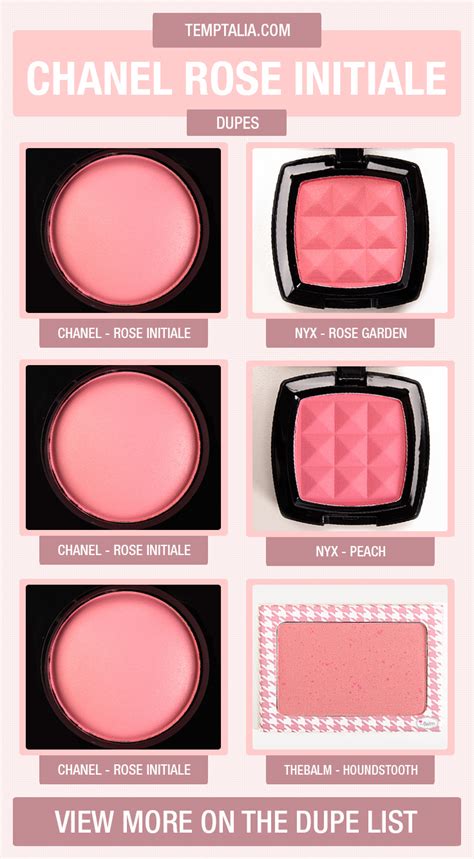 chanel organdi rose dupe|chanel makeup dupes.